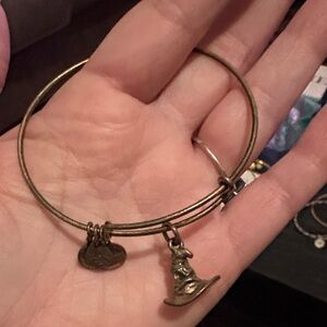 Alex and Ani Harry Potter Sorting Hat Charm Bangle Bracelet